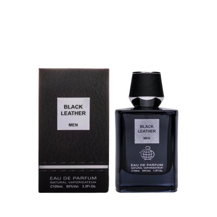 ادکلن بلک لدر (رایحه کرید اونتوس) مردانه فراگرنس ورد با اسپری - Fragrance world black leather