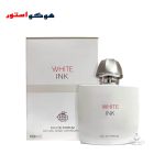 عطر ادکلن وایت اینک لالیک وایت سفید مردانه فراگرنس ورد Fragrance world White ink